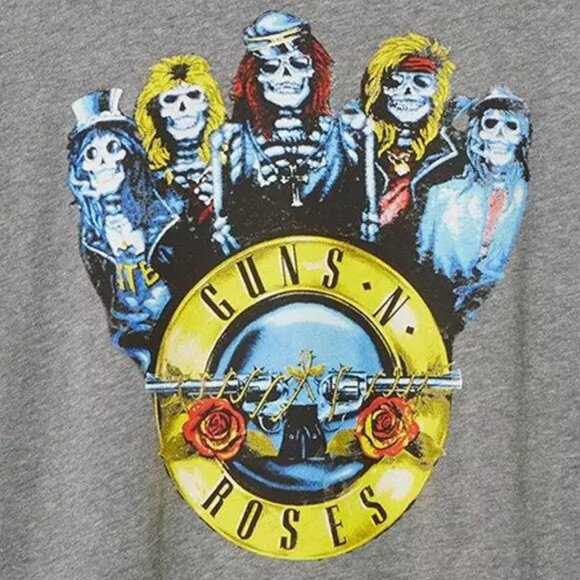 ❤️NWT VINTAGE TORRID GUNS N ROSES BAND TEE - SLASH, AXL ROSE CONCERT - PLUS SIZE - Picture 2 of 11